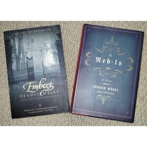 2 Books by Sandor Marai - The Rebels, Embers (Excellent Conditions)